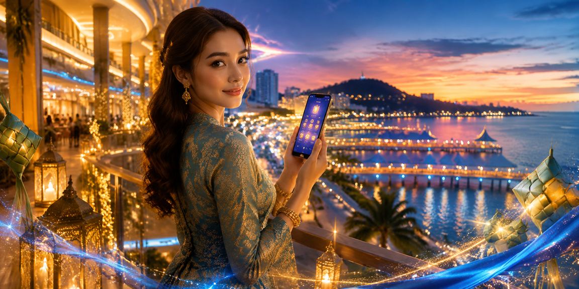 Antara muka aplikasi kasino Malaysia sempena perayaan Hari Raya